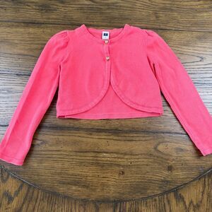 Janie and Jack Coral Pink Sweater